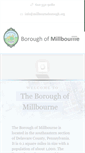 Mobile Screenshot of millbourneborough.org